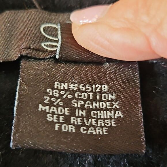 Luii Women's Black Velvet Corset Back Jacket Size Medium - Picture 9 of 13